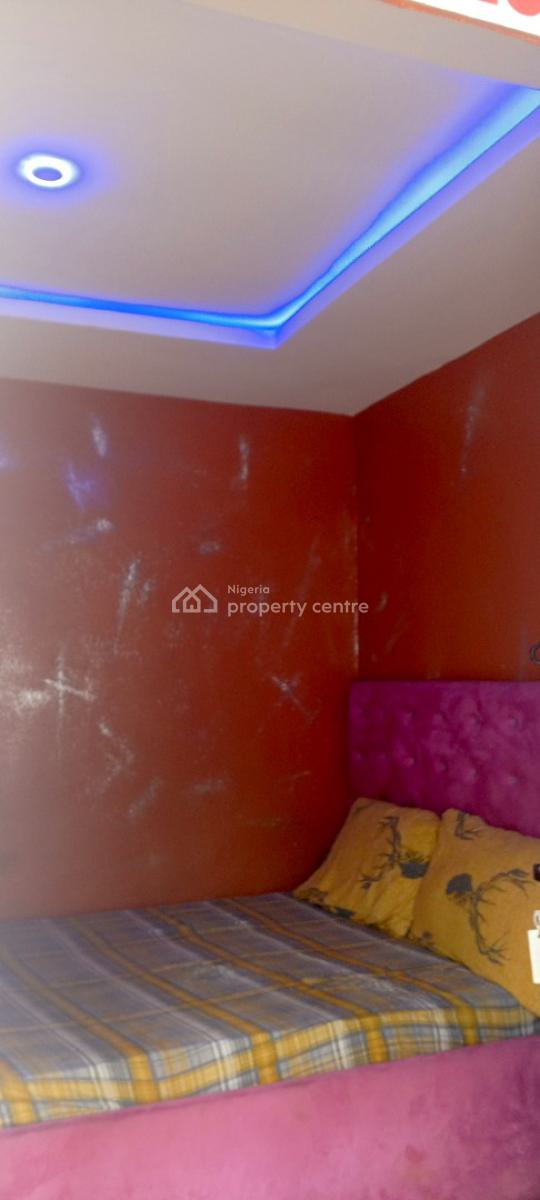 Lovely Furnished Single Room Self Contained, 25 Minutes Drive From Ikeja Airport, Asese, Asese, Ibafo, Ogun, Self Contain (single Rooms) Short Let