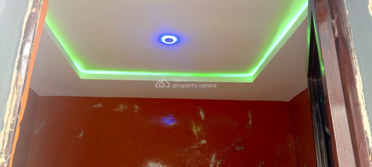 Lovely Furnished Single Room Self Contained, 25 Minutes Drive From Ikeja Airport, Asese, Asese, Ibafo, Ogun, Self Contain (single Rooms) Short Let