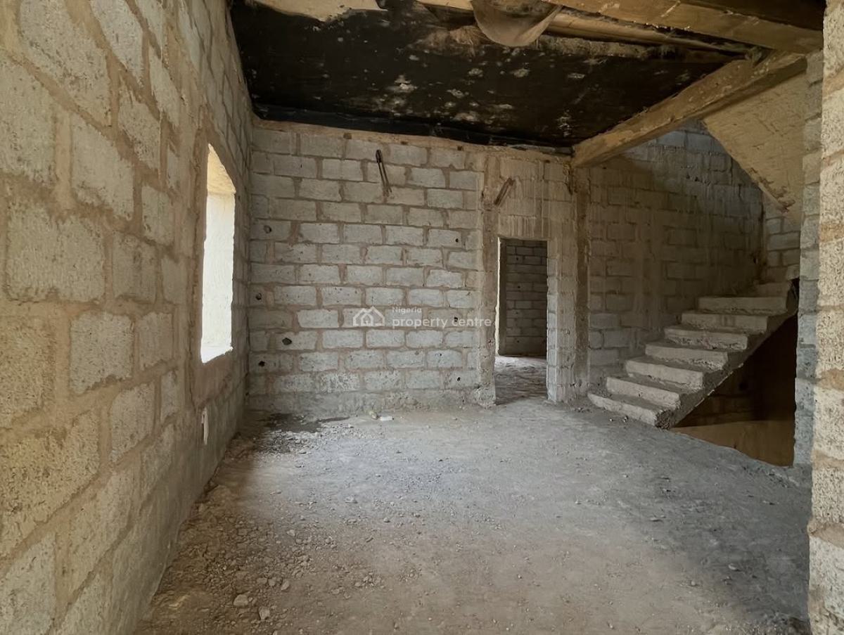 Standard 4bedroom Terrace with a Bq (semi Finished), Jahi, Abuja, Terraced Duplex for Sale