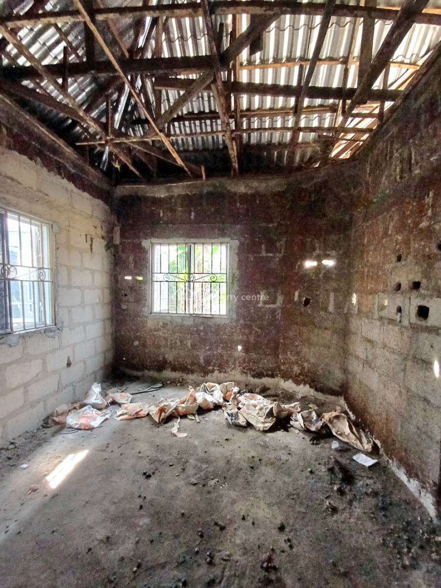 Carcass 3 Bedroom Bungalow, Rumuokparali, Ozuoba, Port Harcourt, Rivers, Detached Bungalow for Sale