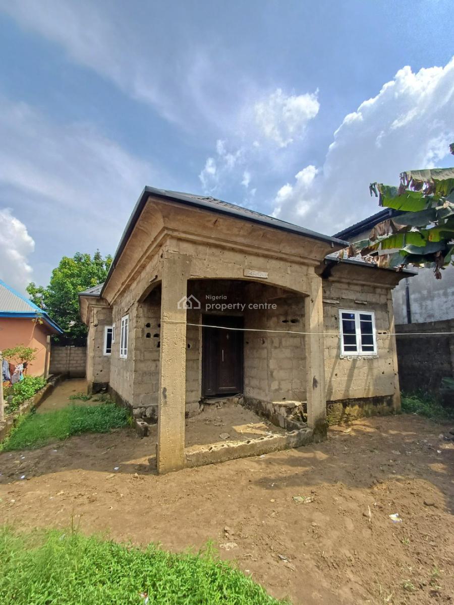 Carcass 3 Bedroom Bungalow, Rumuokparali, Ozuoba, Port Harcourt, Rivers, Detached Bungalow for Sale