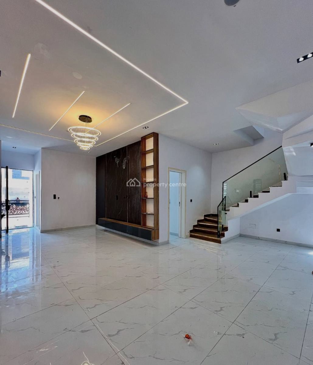 Luxury 5 Bedroom Fully Detached Swimming Pool Duplex with Bq, Secure Estate at Ikota Lekki, Ikota, Lekki, Lagos, Detached Duplex for Sale