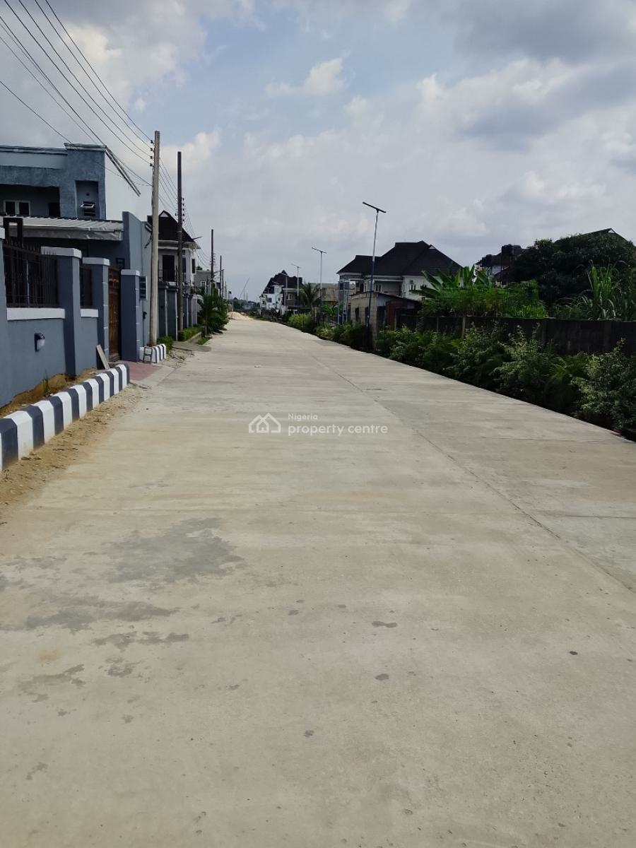 One Plot of Land, Shell Cooperative Eliozu, Port Harcourt, Rivers, Residential Land for Sale