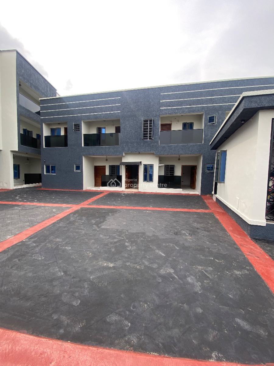 Newly Built 2bedroom Flat, Gated Estate By Blenco Supermarket Before Shop Rite, Sangotedo, Ajah, Lagos, Flat / Apartment for Rent