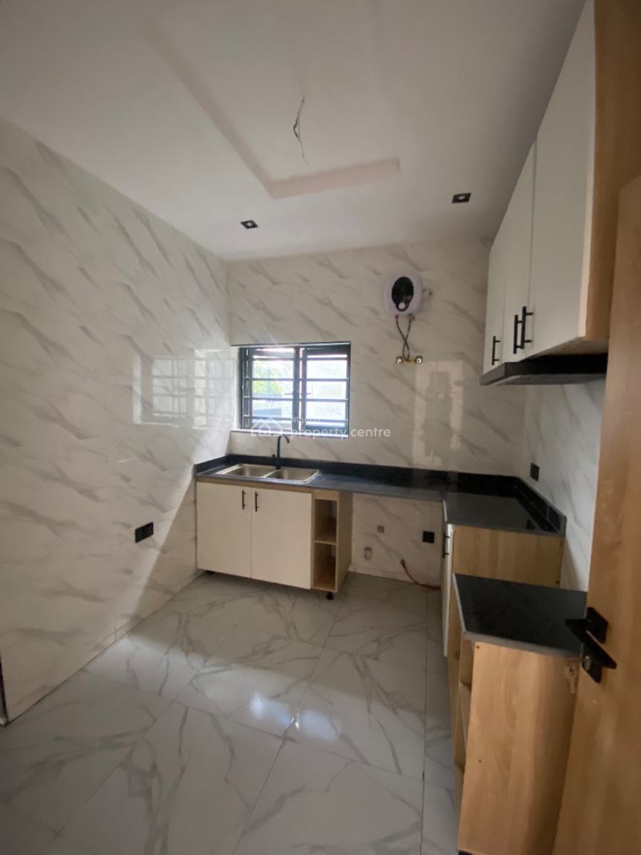 Newly Built 2bedroom Flat, Gated Estate By Blenco Supermarket Before Shop Rite, Sangotedo, Ajah, Lagos, Flat / Apartment for Rent