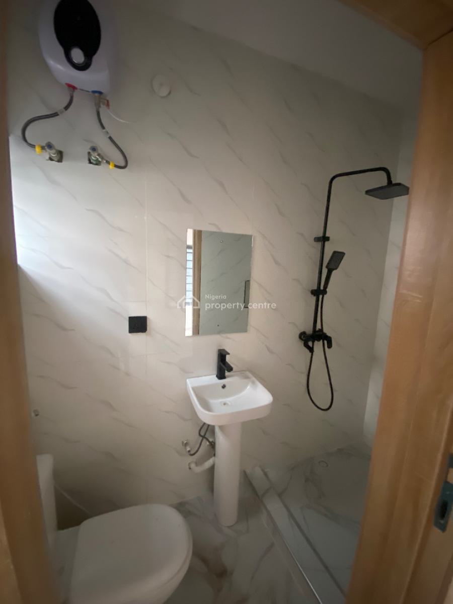 Newly Built 2bedroom Flat, Gated Estate By Blenco Supermarket Before Shop Rite, Sangotedo, Ajah, Lagos, Flat / Apartment for Rent