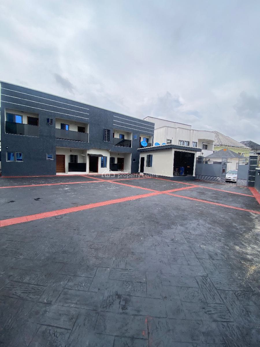 Newly Built 2bedroom Flat, Gated Estate By Blenco Supermarket Before Shop Rite, Sangotedo, Ajah, Lagos, Flat / Apartment for Rent