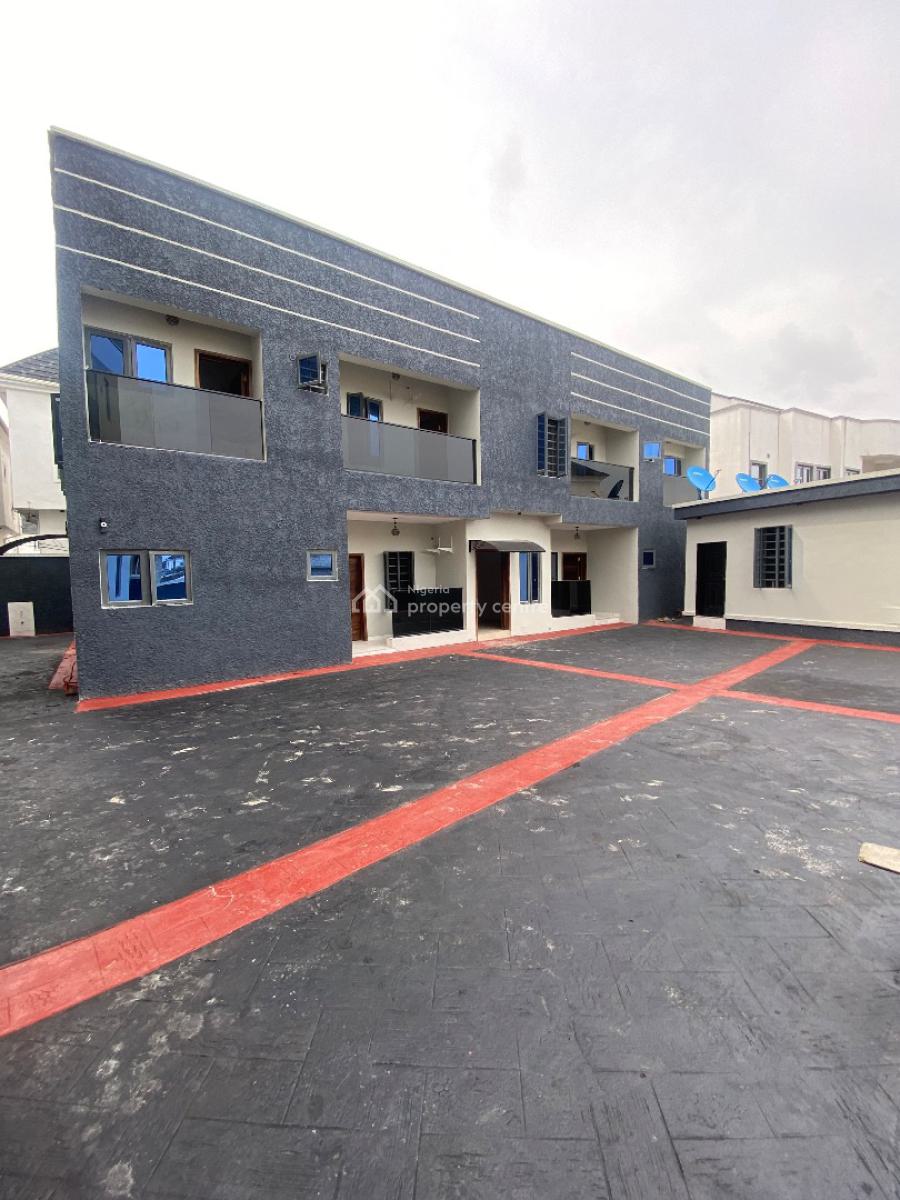 Newly Built 2bedroom Flat, Gated Estate By Blenco Supermarket Before Shop Rite, Sangotedo, Ajah, Lagos, Flat / Apartment for Rent