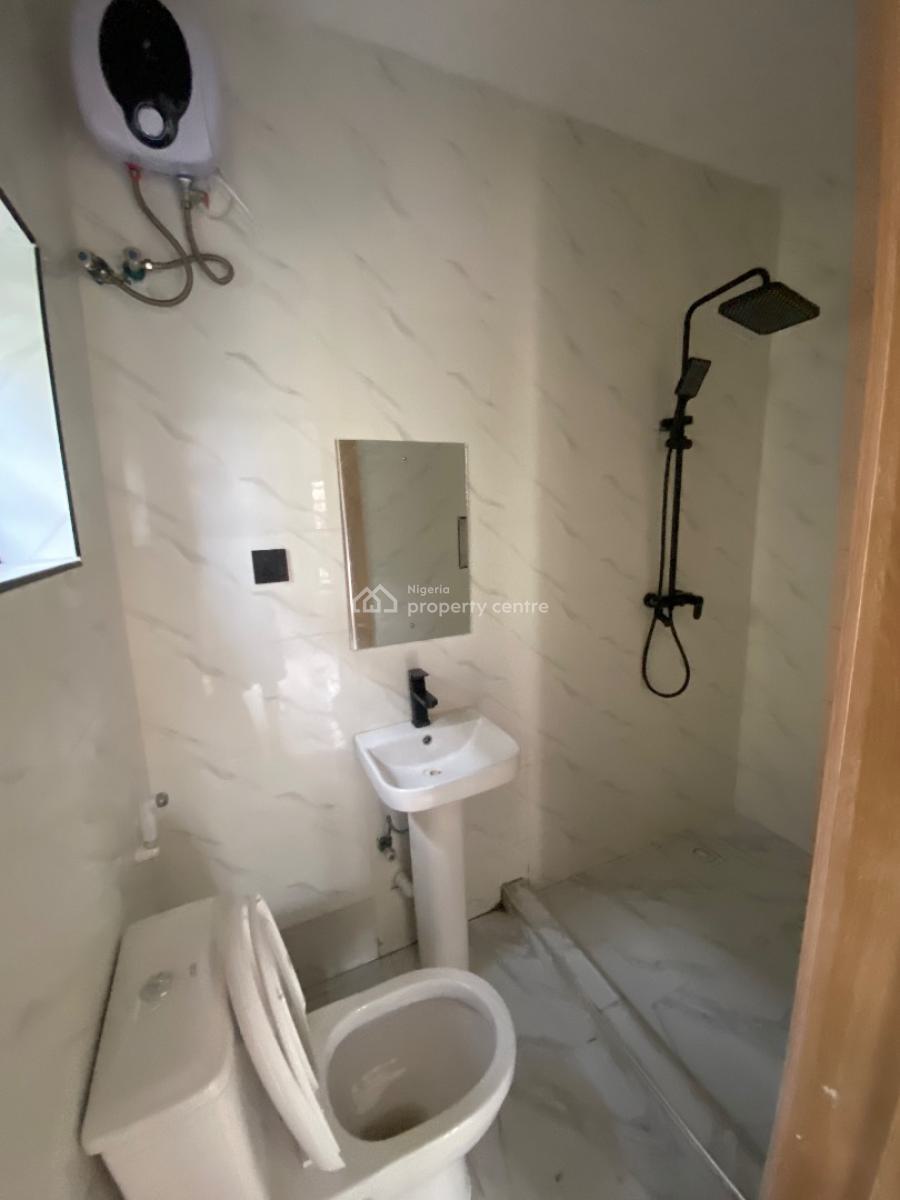 Newly Built 2bedroom Flat, Gated Estate By Blenco Supermarket Before Shop Rite, Sangotedo, Ajah, Lagos, Flat / Apartment for Rent