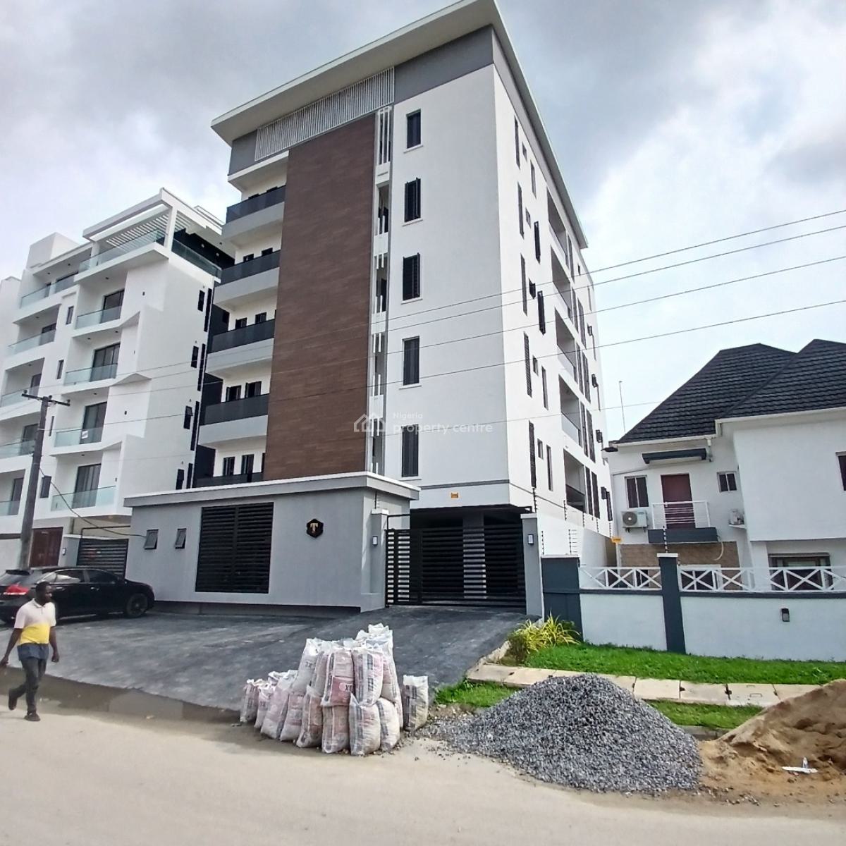 3 Bedroom Apartment with Elevator and Pool, Ikate, Lekki, Lagos, Flat / Apartment for Sale