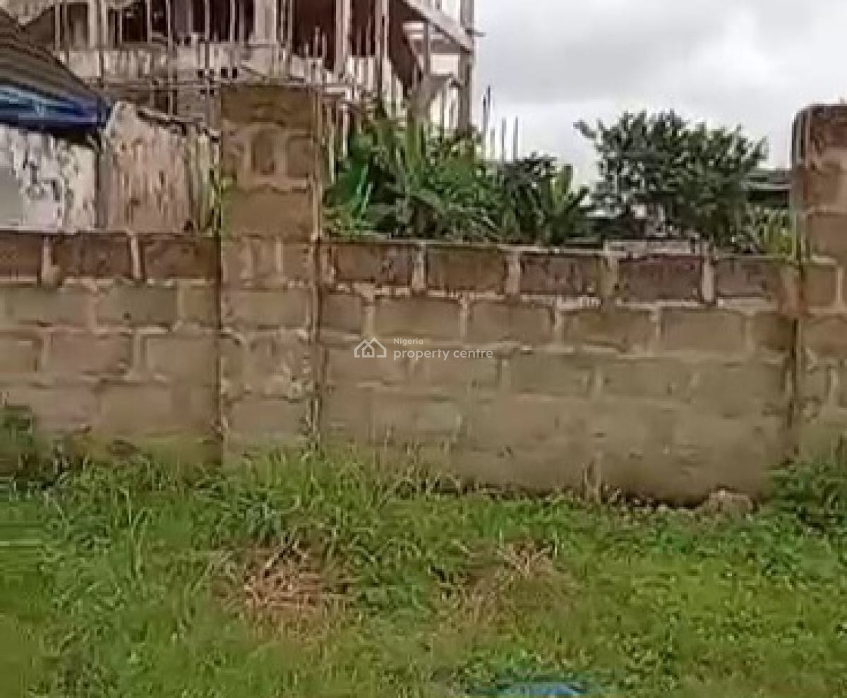 90ft By 100ft Bare Land Fence Round with Gate, Akhionbare Road, Gra, Benin, Oredo, Edo, Land for Sale