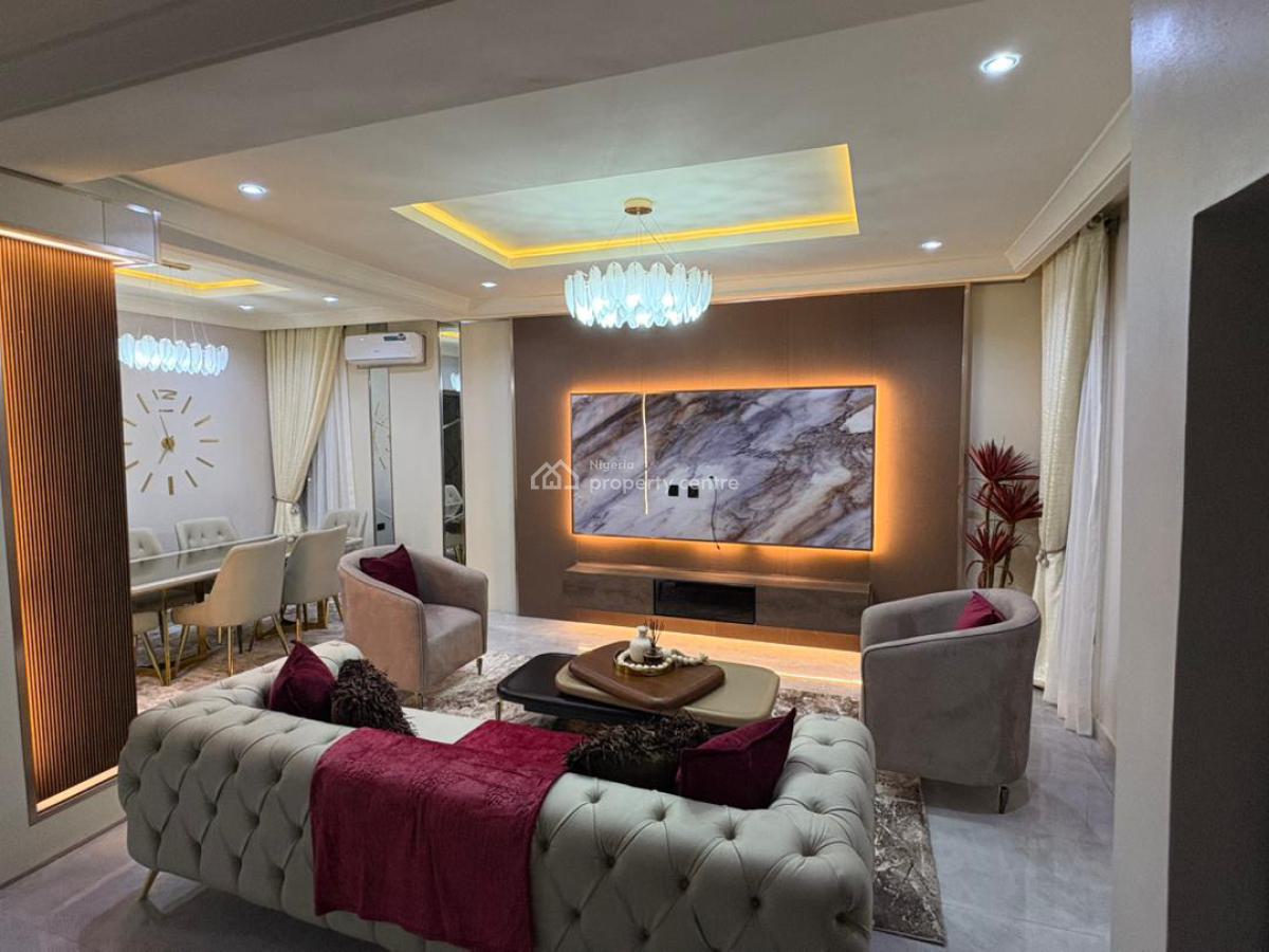 Fully Furnished Luxury 5 Bedroom Terrace with Living Roo, Shonibare Estate, Maryland, Lagos, Terraced Duplex for Sale