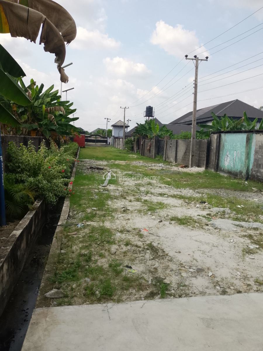 One Plot of Land with a Structure on It, Shell Cooperative,eliozu, Port Harcourt, Rivers, Residential Land for Sale