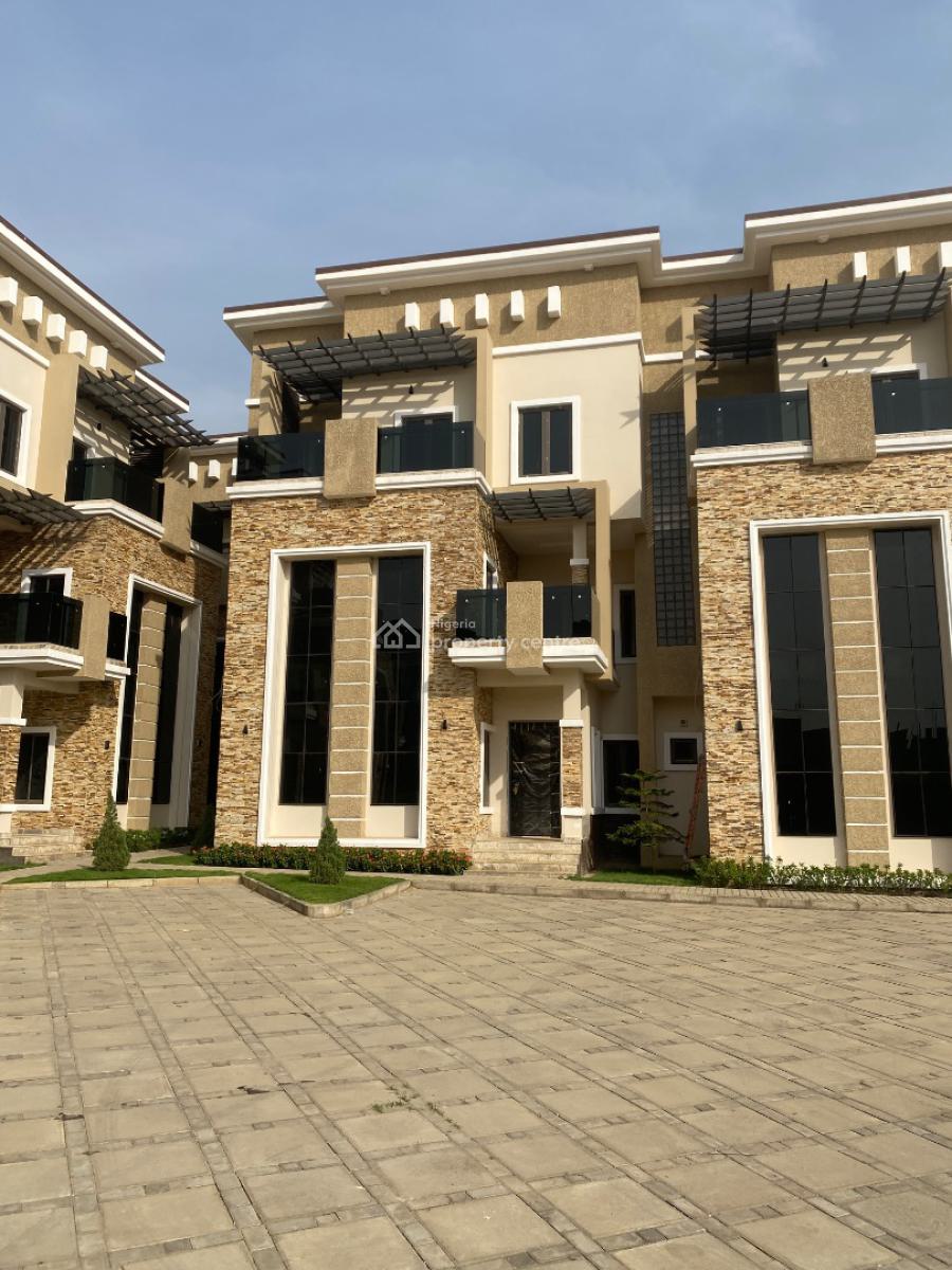 Well Furnished Smart 5 Bedrooms Terrace Duplex with Bq, Jahi, Jahi, Abuja, Terraced Duplex for Sale