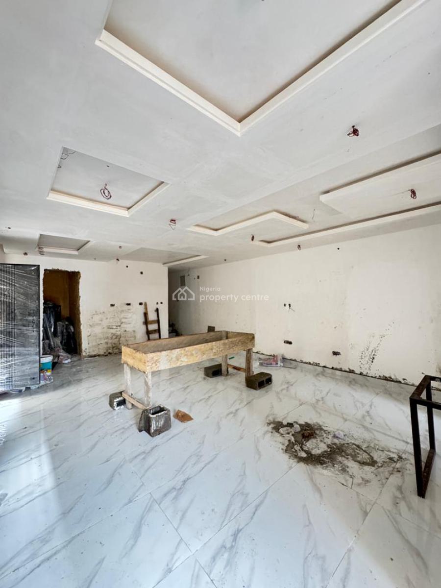 Very Spacious 4 Bedroom Semi Detached Duplex with Bq.  Location: Sur, Surulere, Lagos, Semi-detached Duplex for Sale