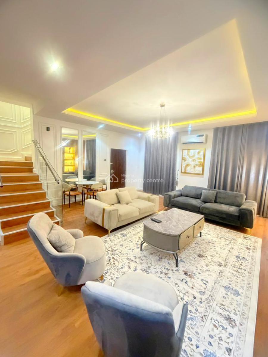 3 Bedroom Maisonette, Lekki Phase 1, Lekki, Lagos, Flat / Apartment Short Let