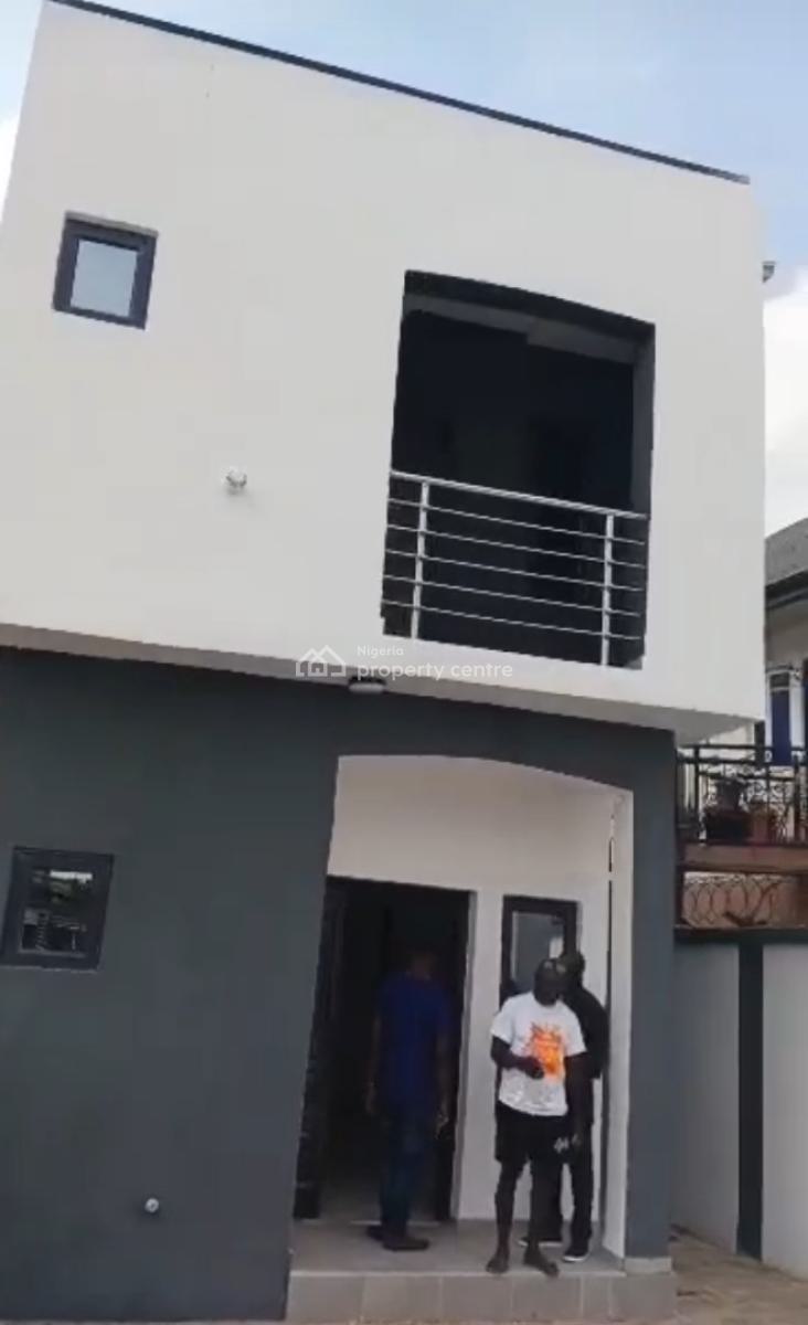 3bed Full Detached  Duplex with Bq Self Compound at Omole Phase2 Exten, Omole Phase 2, Ikeja, Lagos, Detached Duplex for Sale