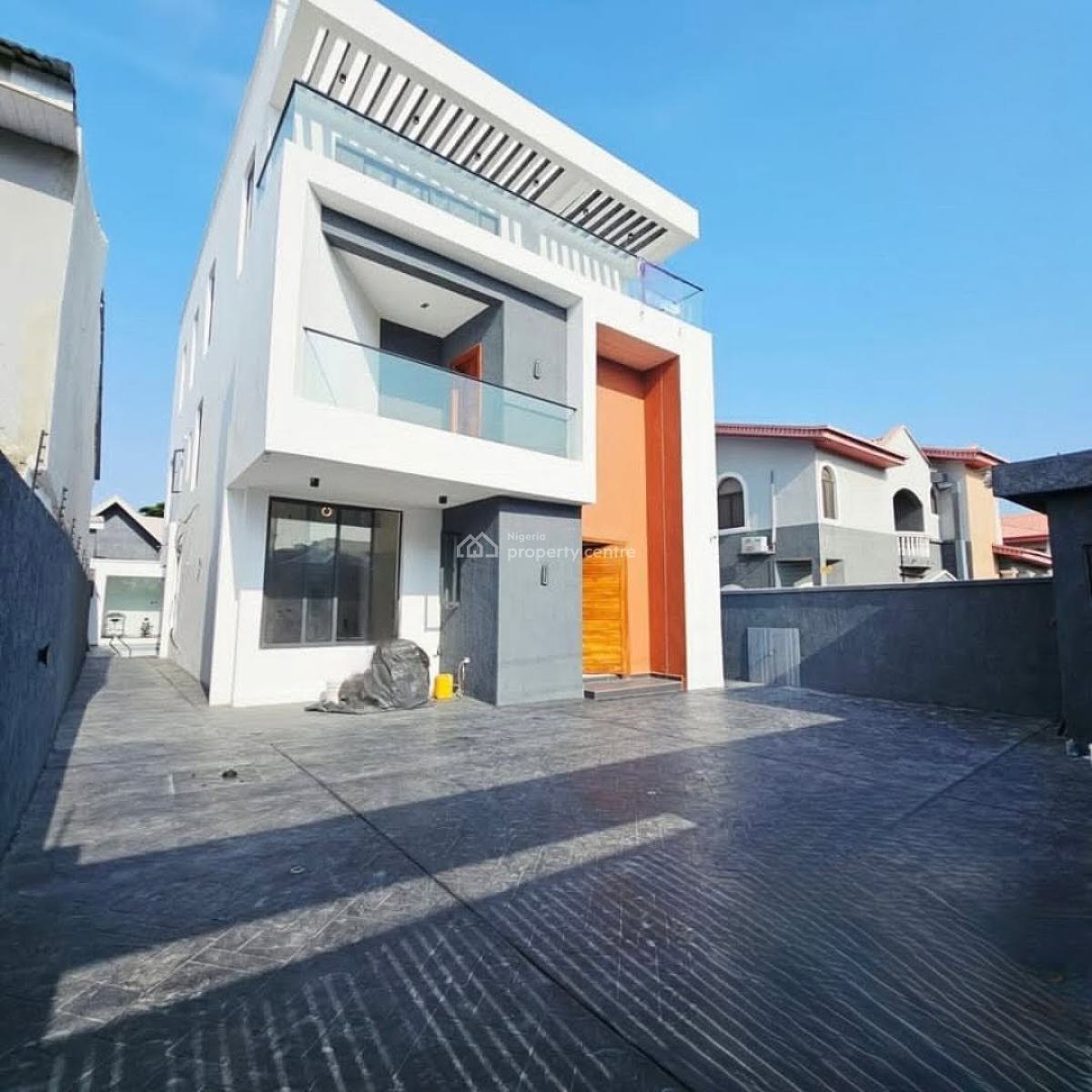 5bedroom Detached Duplex with 2bq, Gym, Cinema, Pool, Lekki Phase 1, Lekki, Lagos, Detached Duplex for Sale