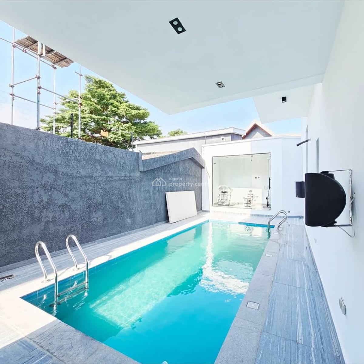 5bedroom Detached Duplex with 2bq, Gym, Cinema, Pool, Lekki Phase 1, Lekki, Lagos, Detached Duplex for Sale