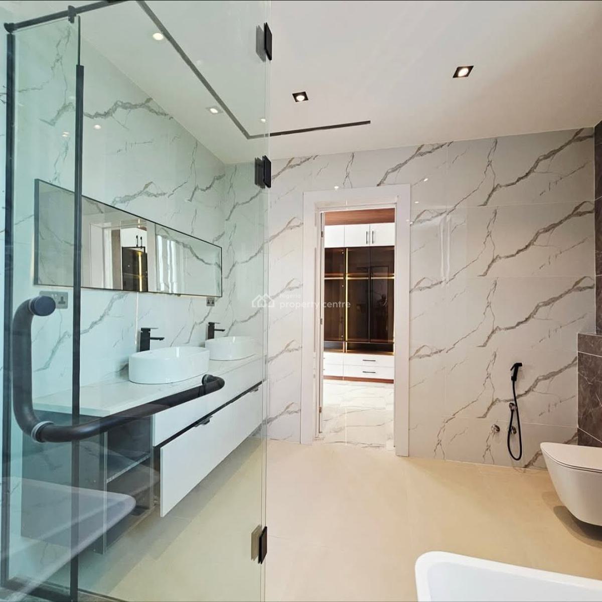 5bedroom Detached Duplex with 2bq, Gym, Cinema, Pool, Lekki Phase 1, Lekki, Lagos, Detached Duplex for Sale