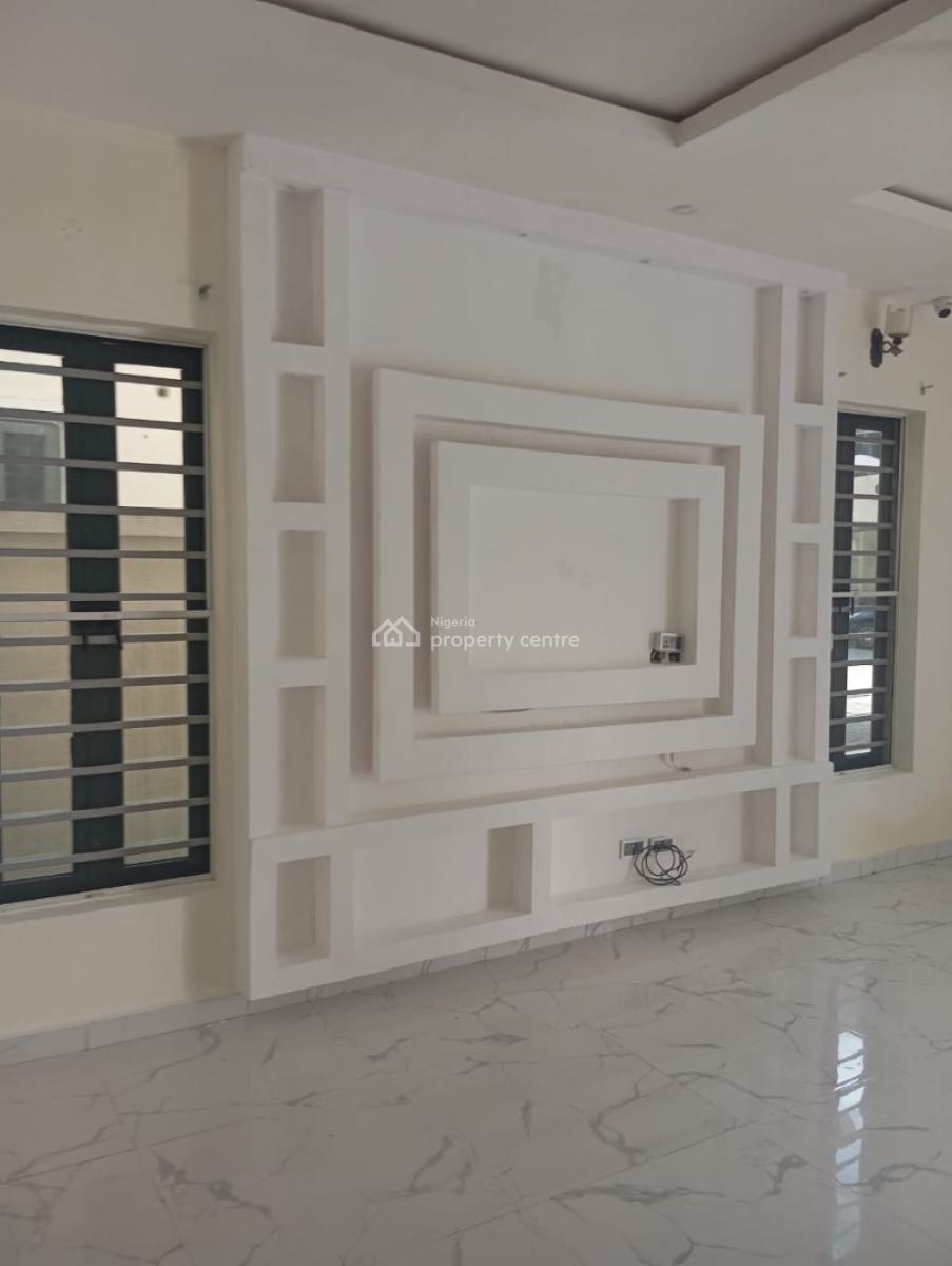 Service 4bedroom Semi Detached with Bq, Secured Estate, Ikota, Lekki, Lagos, Semi-detached Duplex for Rent