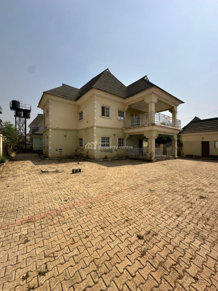 4bedroom Fully Detached Duplex with Bq, in an Estate Lifecamp, Life Camp, Abuja, Detached Duplex for Sale