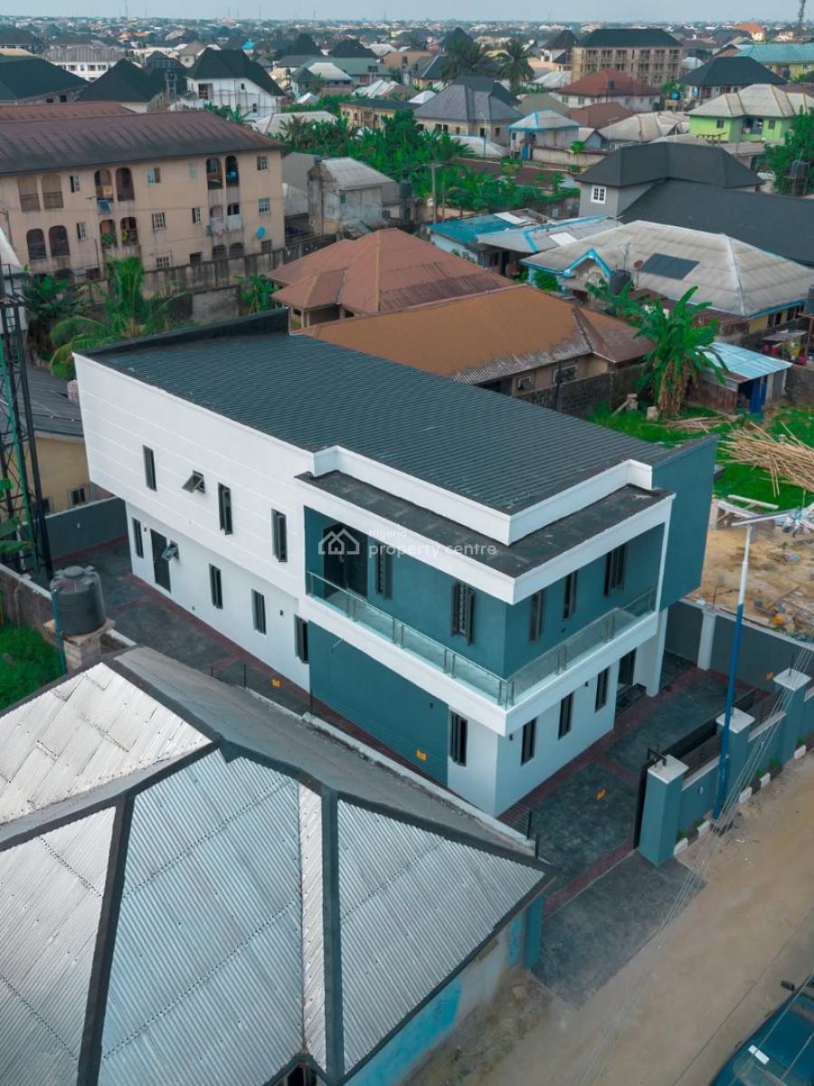 Contemporary 4 Bedroom Duplex with Bq, Akwaka, Rumuodomaya, Port Harcourt, Rivers, Detached Duplex for Sale