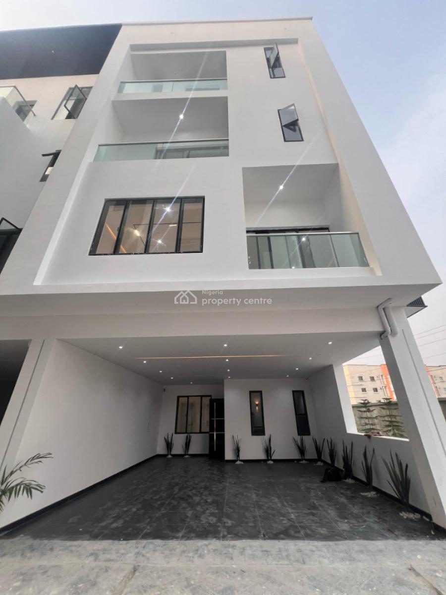 4 Bedroom Terrace Duplex with a Bq, Ikate, Lekki, Ikate, Lekki, Lagos, Terraced Duplex for Sale