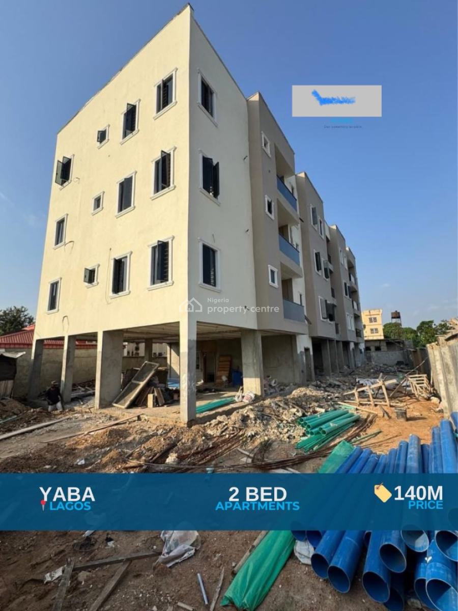 a Brand New 2 Bedroom in a Prime Location, Yaba, Lagos, Flat / Apartment for Rent