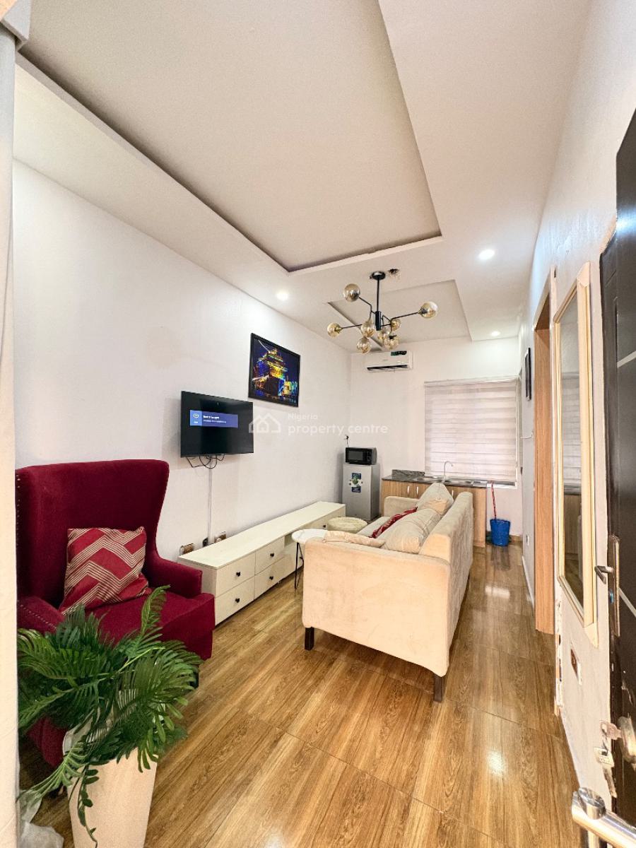 Posh Fully Serviced Mini Flat in a Well-secured Code-access Estate, Before The Orchid Enyo Filling Station By Lekki 2nd Toll Gate, Lekki, Lagos, Mini Flat (room and Parlour) for Rent