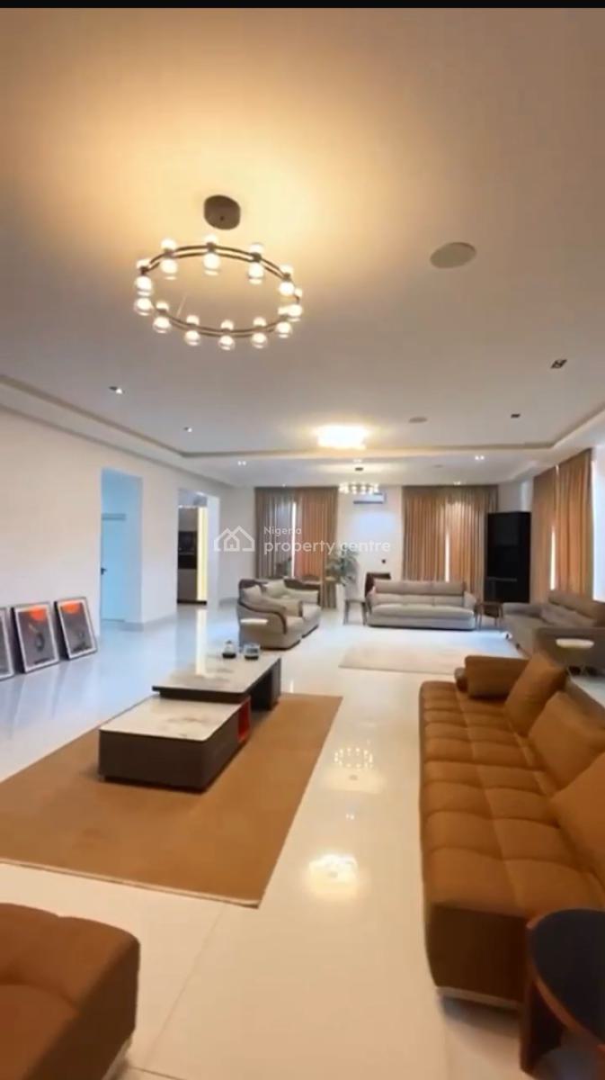 Furnished 5 Bedroom En-suite Mansion + 2units Bq, Security Hse, Guzape Main, Guzape District, Abuja, Detached Duplex for Sale