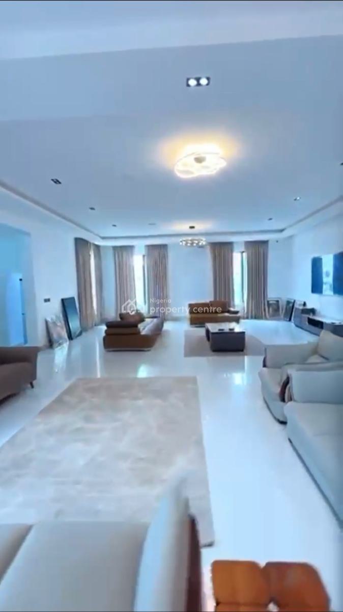 Furnished 5 Bedroom En-suite Mansion + 2units Bq, Security Hse, Guzape Main, Guzape District, Abuja, Detached Duplex for Sale