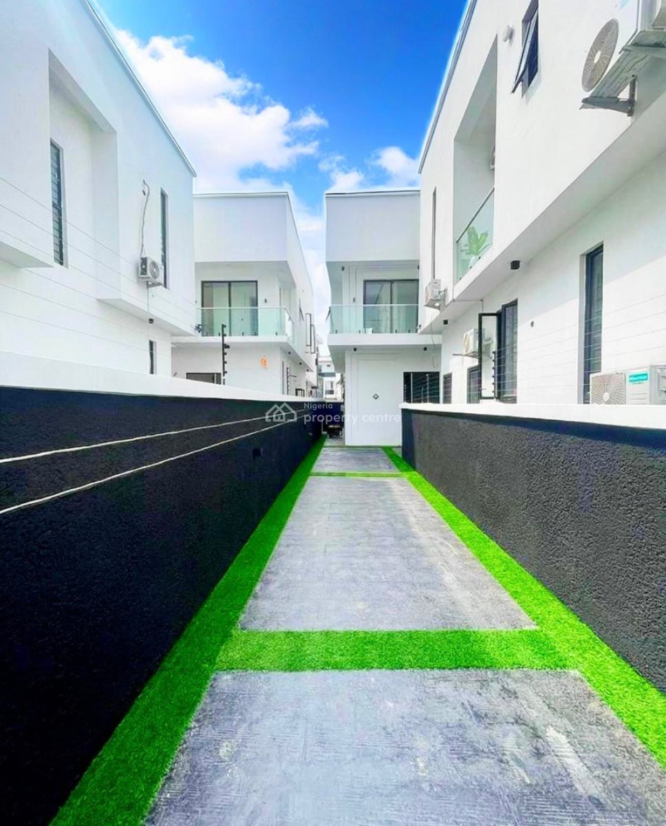 Tastefully Finished 4-bedroom Semi-detached Duplex with Bq, Chevron, Lekki, Lagos, Semi-detached Duplex for Sale