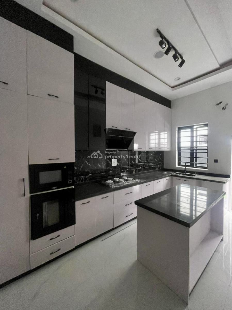 Tastefully Finished 4-bedroom Semi-detached Duplex with Bq, Chevron, Lekki, Lagos, Semi-detached Duplex for Sale