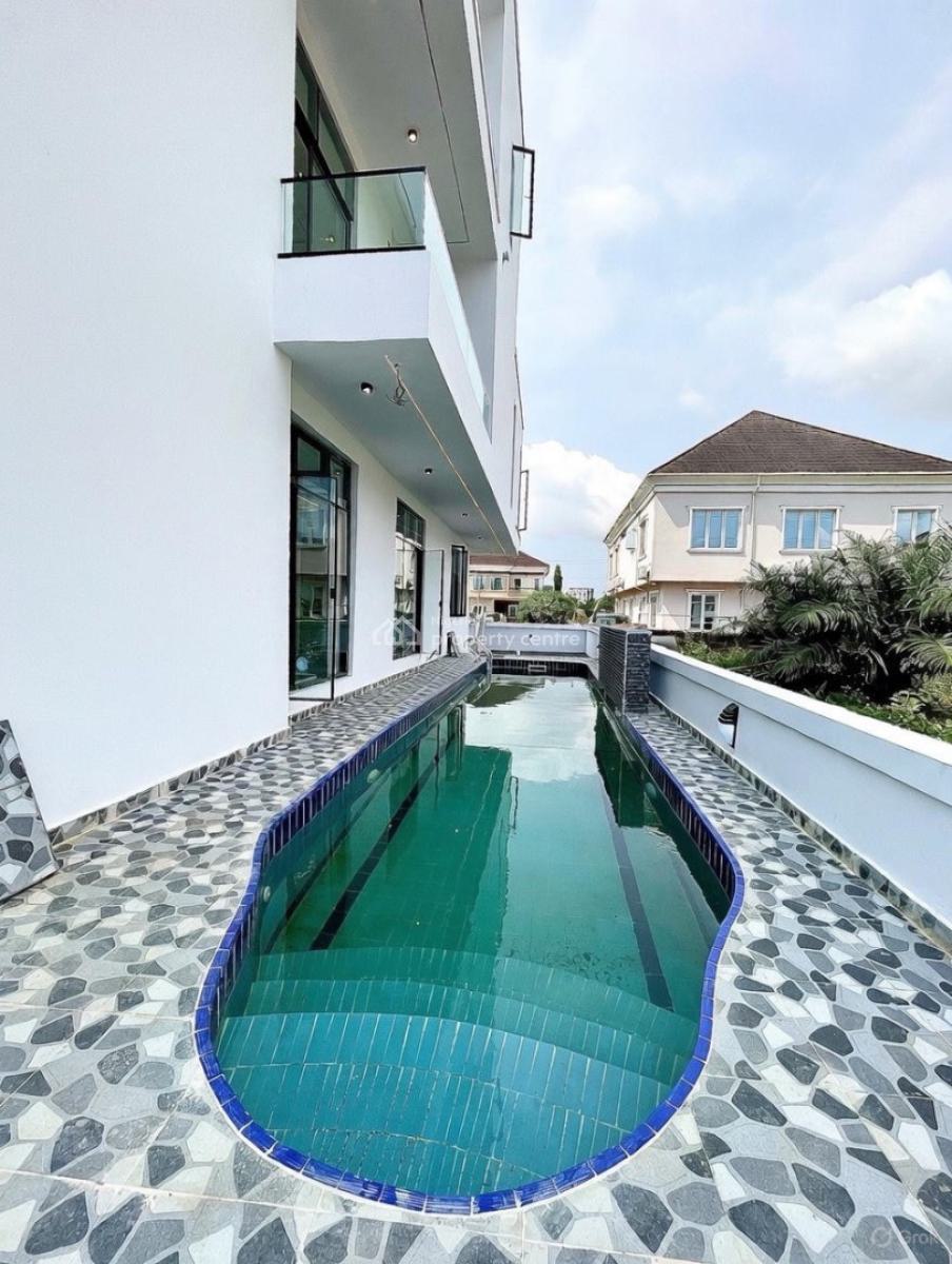 Contemporary 5 Bedroom Detached Duplex with Swimming Pool and Bq, Vgc, Vgc, Lekki, Lagos, Detached Duplex for Sale