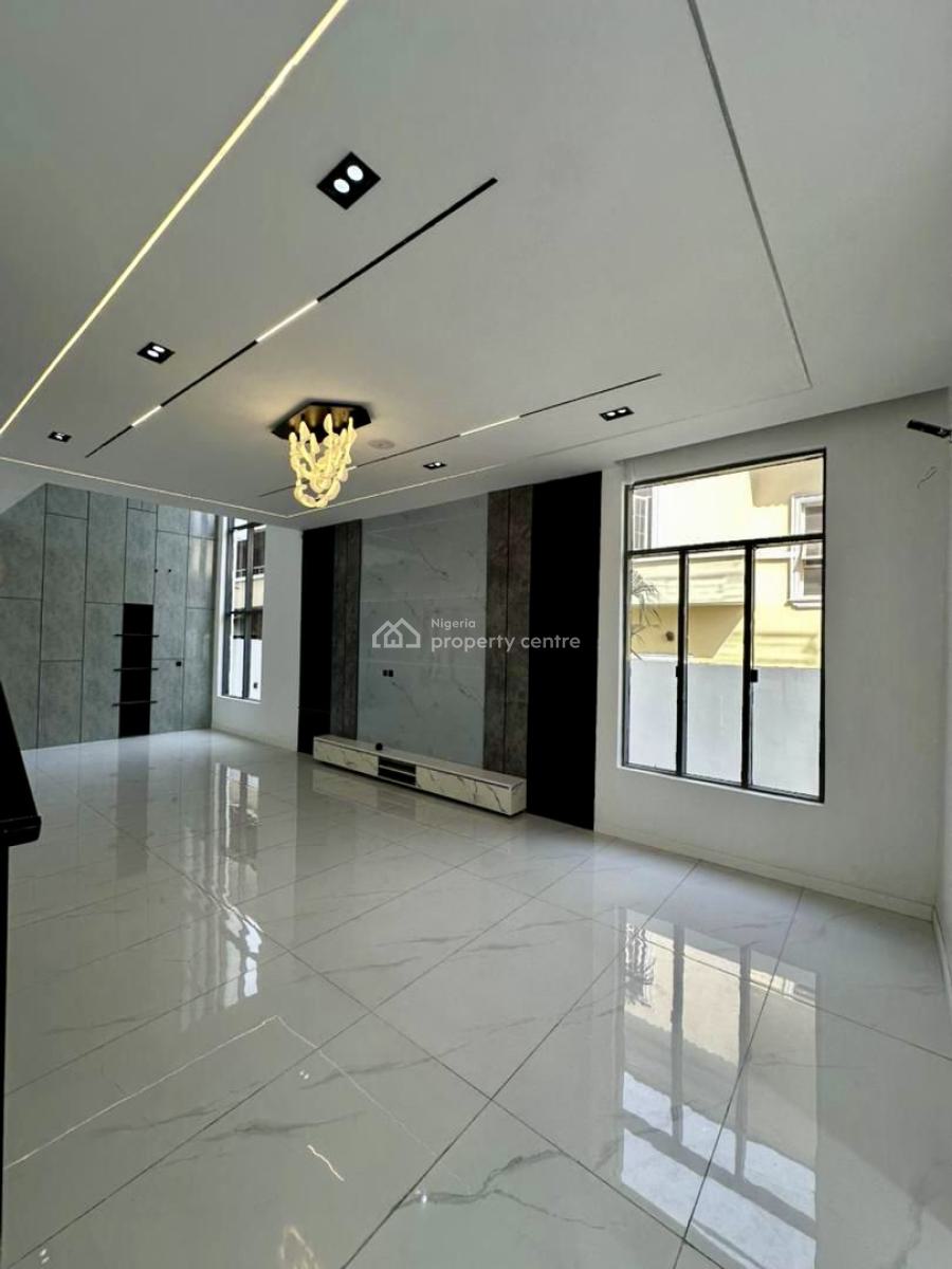 Exclusive 5 -bedroom Semi-detached Duplex with Bq, Pool & Gym, Chevron, Lekki, Lagos, Detached Duplex for Sale