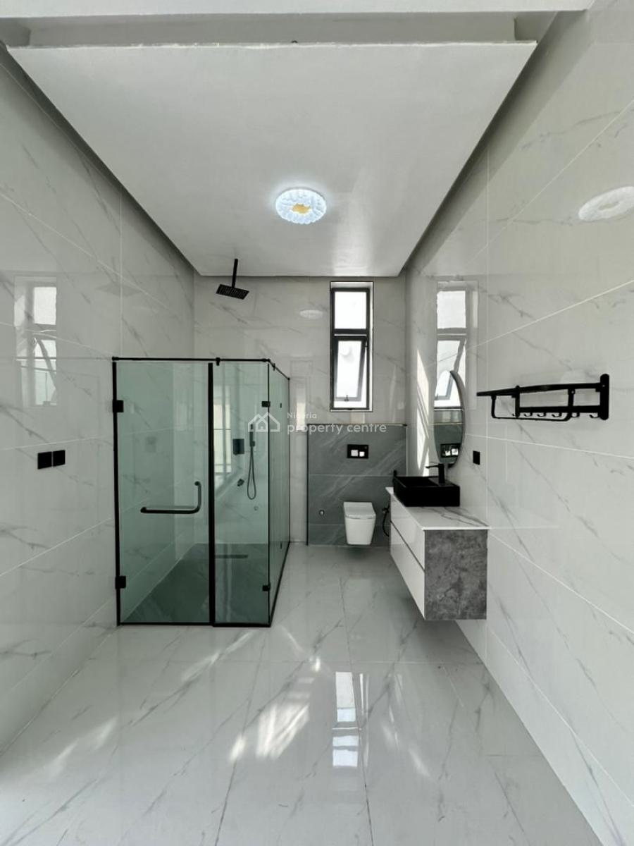 Exclusive 5 -bedroom Semi-detached Duplex with Bq, Pool & Gym, Chevron, Lekki, Lagos, Detached Duplex for Sale