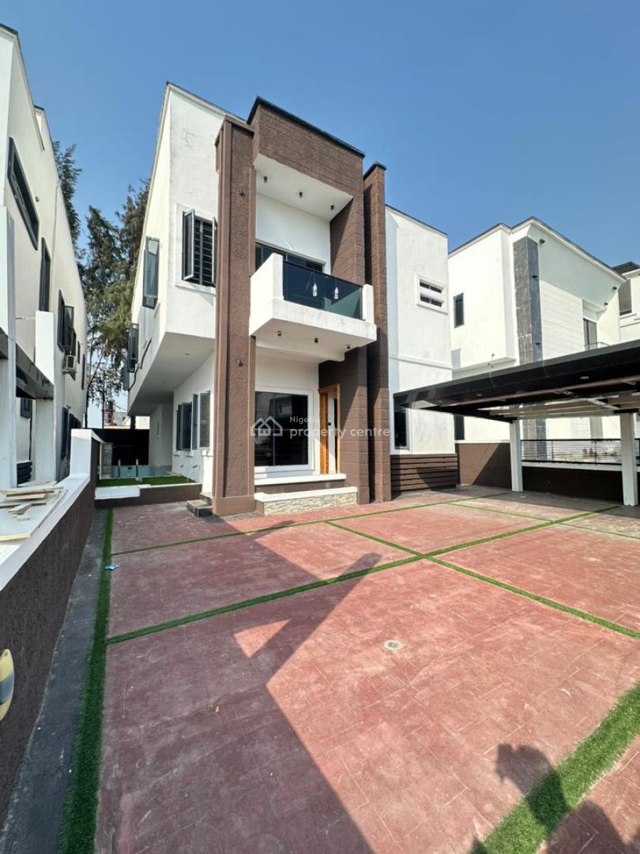 Luxury 5 Bedroom Detached Duplex with a Swimming Pool and Bq, Lekki County, Ikota, Lekki, Lagos, Detached Duplex for Sale