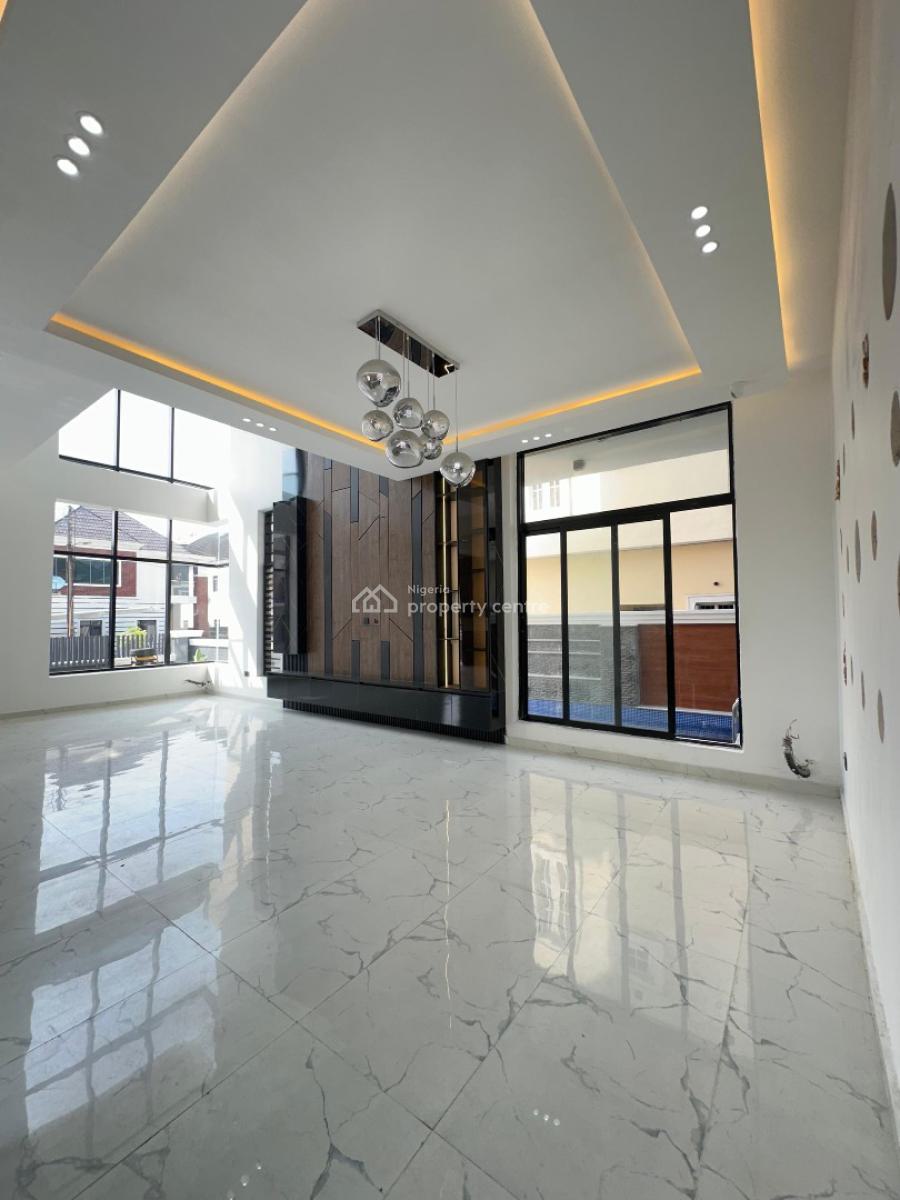 Newly Built Luxury 5 Bedroom Detached Duplex with a Swimming Pool, Lekki County, Ikota, Lekki, Lagos, Detached Duplex for Sale
