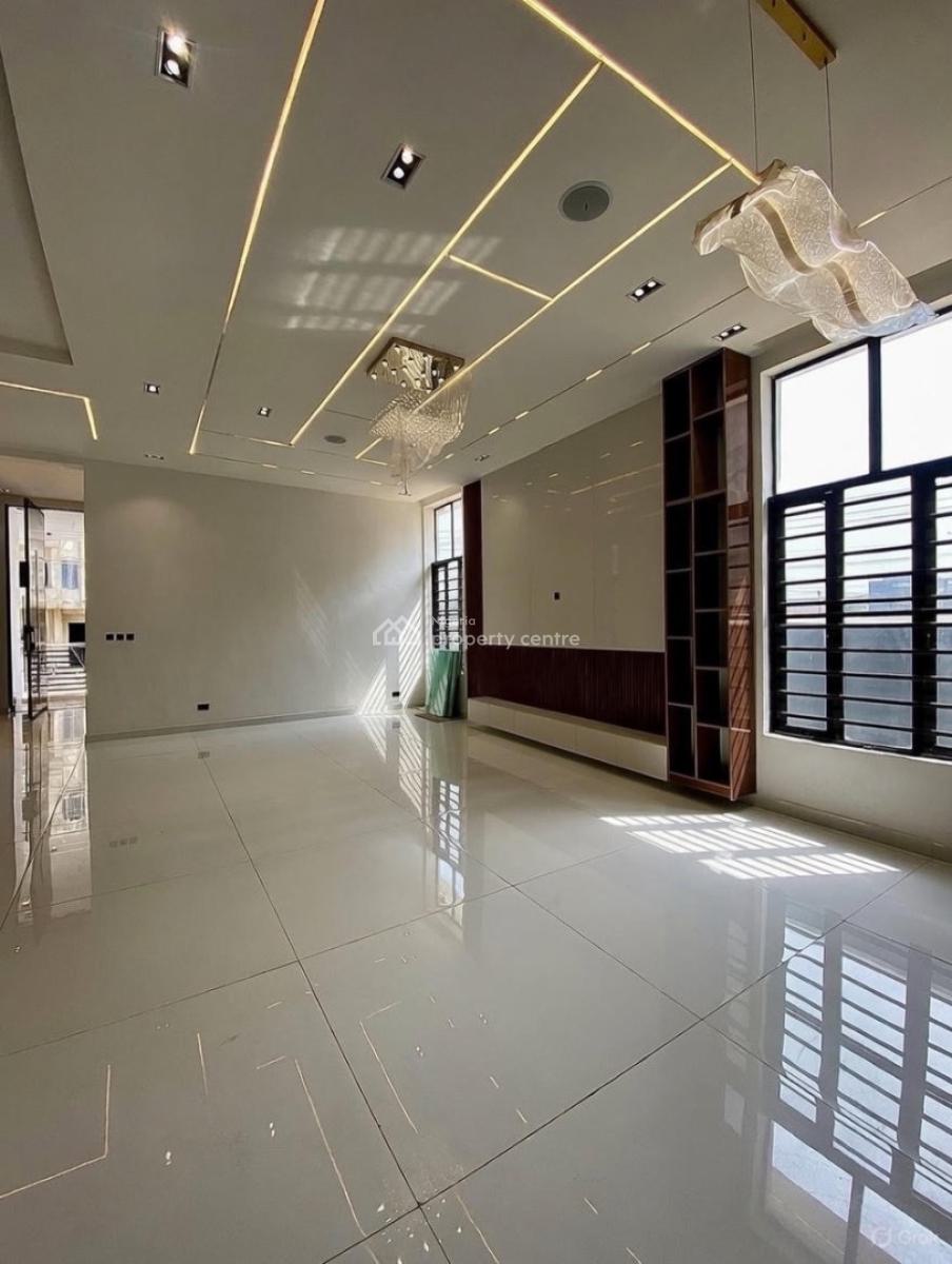 Contemporary 5 Bedroom Detached Duplex with Swimming Pool and Bq, Chevron, Lekki, Lagos, Detached Duplex for Sale