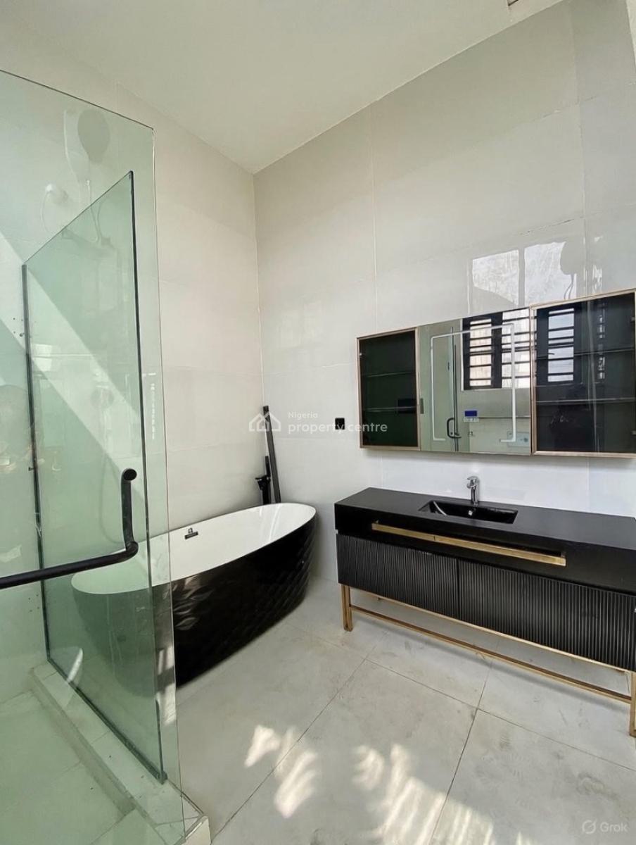 Contemporary 5 Bedroom Detached Duplex with Swimming Pool and Bq, Chevron, Lekki, Lagos, Detached Duplex for Sale
