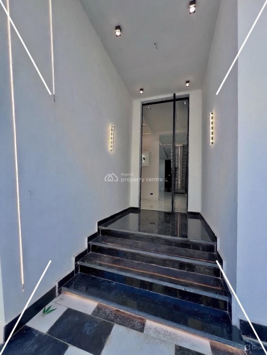 Contemporary 5 Bedroom Detached Duplex with Swimming Pool and Bq, Chevron, Lekki, Lagos, Detached Duplex for Sale