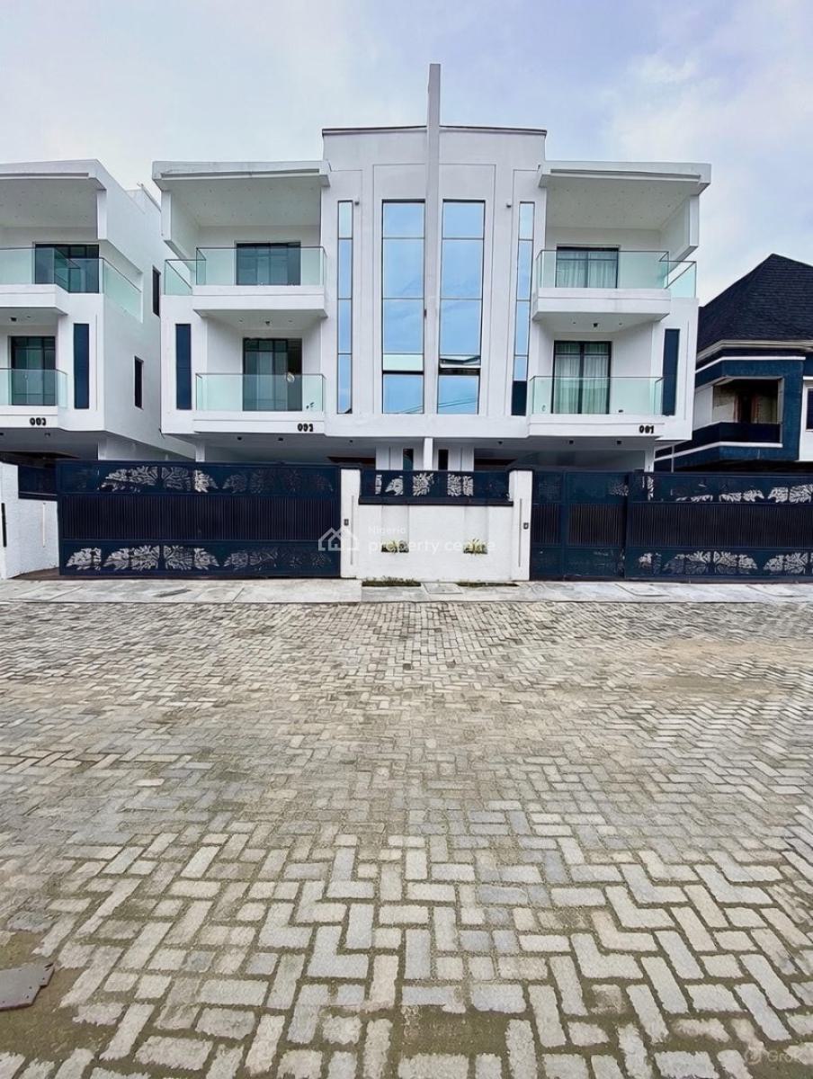 Lovely 4 Bedroom Semi Detached Duplex with Bq, Agungi, Agungi, Lekki, Lagos, Semi-detached Duplex for Sale