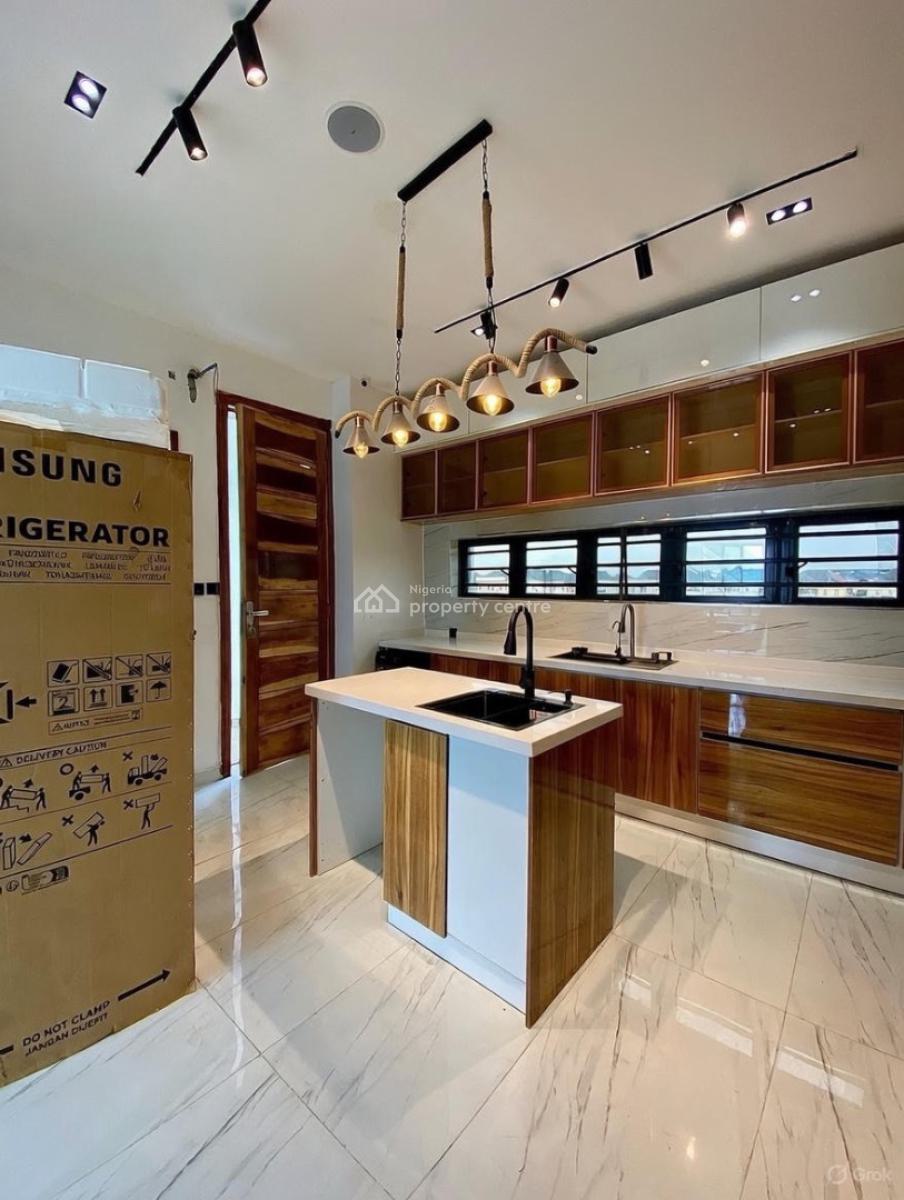 Lovely 4 Bedroom Semi Detached Duplex with Bq, Agungi, Agungi, Lekki, Lagos, Semi-detached Duplex for Sale