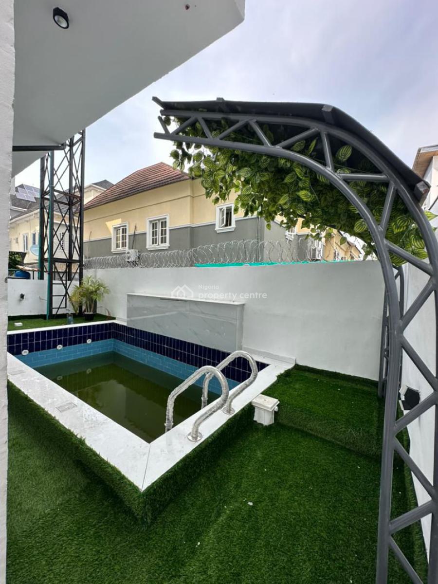 Elegant 5 Bedroom Duplex with a Pool and Bq, Chevron, Lekki, Lagos, House for Sale