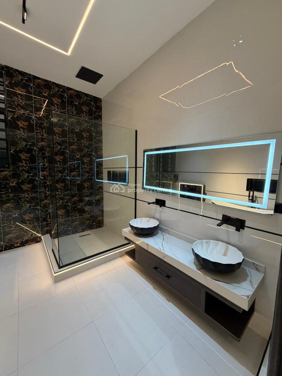Gorgeous 5 Bedroom Duplex with a Bq and a Pool, Chevron, Lekki, Lagos, House for Sale