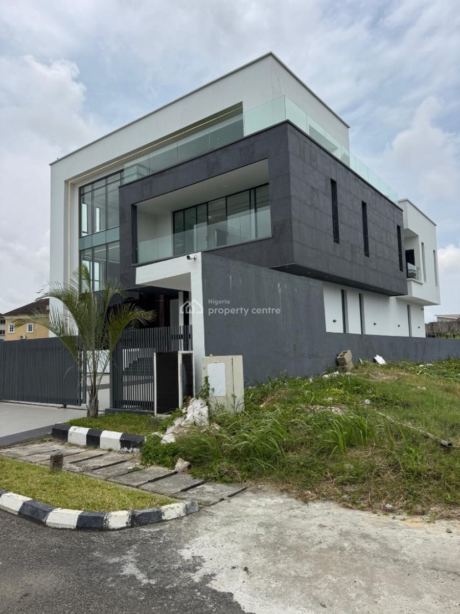 Amazing 5 Bedroom Duplex with a Bq, Elevator,pool,cinema, Osapa, Lekki, Lagos, House for Sale