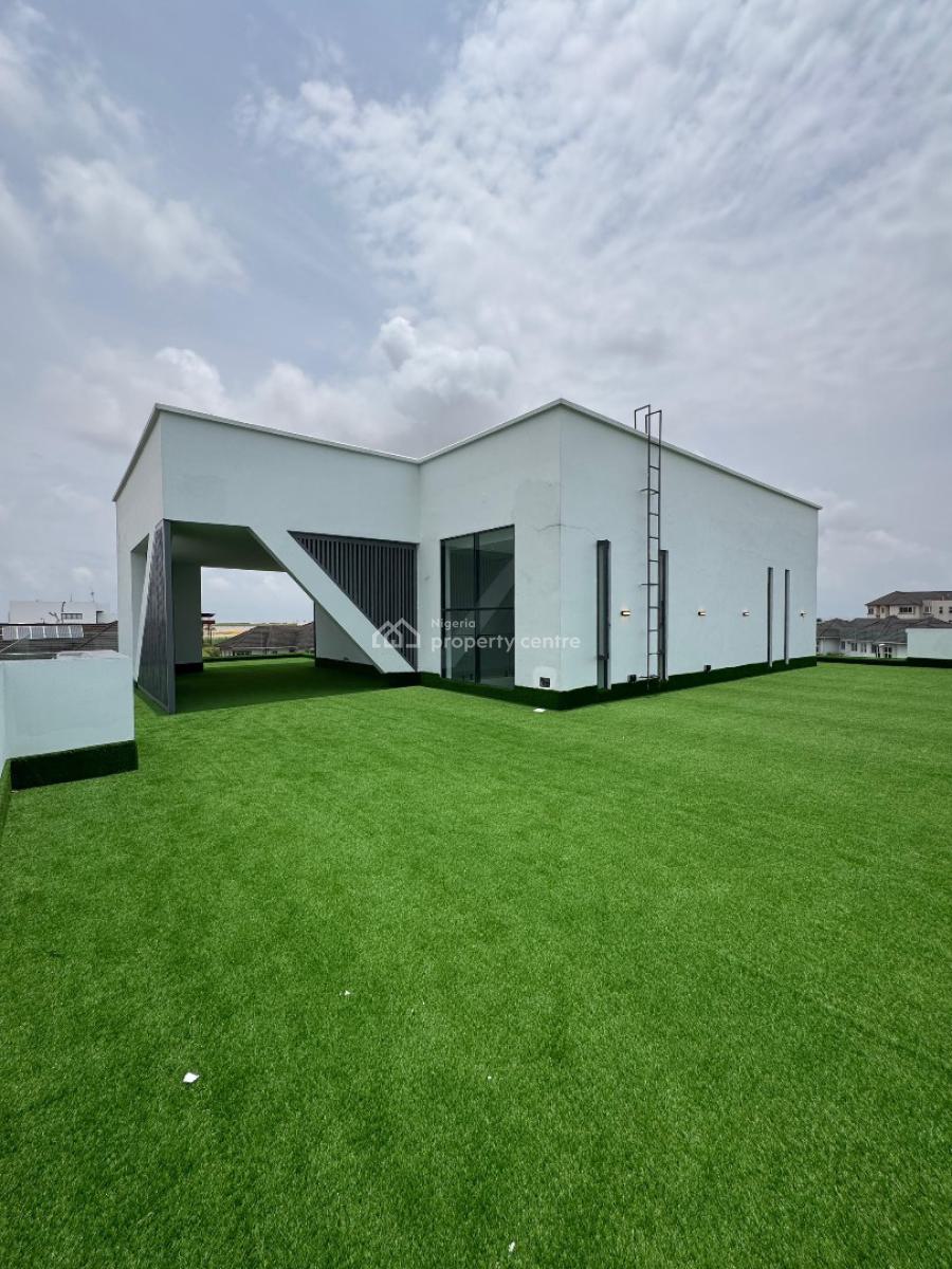 Amazing 5 Bedroom Duplex with a Bq, Elevator,pool,cinema, Osapa, Lekki, Lagos, House for Sale