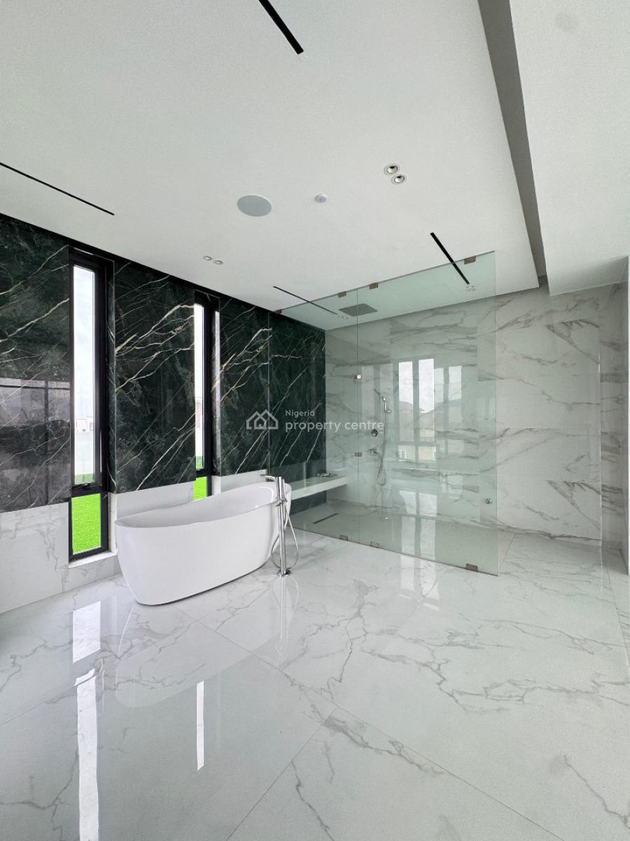 Amazing 5 Bedroom Duplex with a Bq, Elevator,pool,cinema, Osapa, Lekki, Lagos, House for Sale