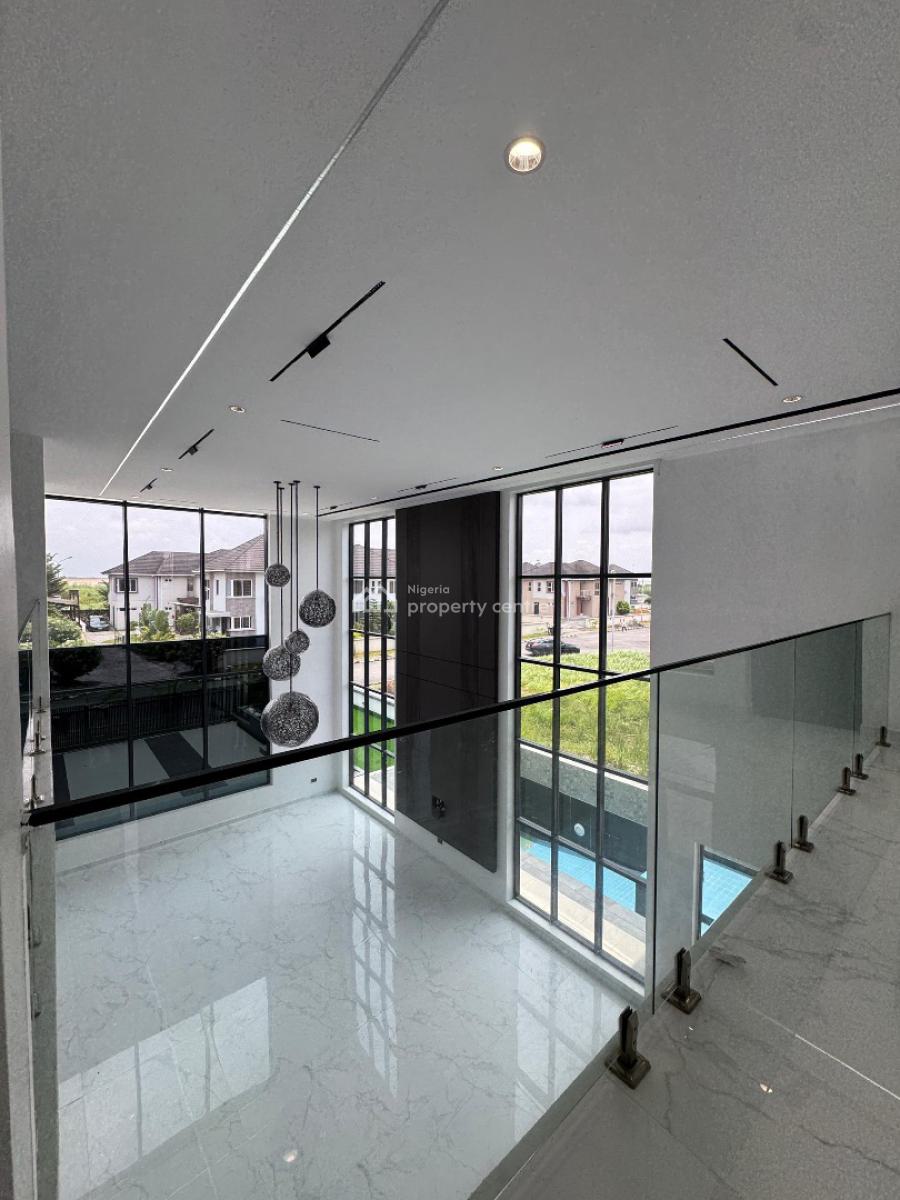 Amazing 5 Bedroom Duplex with a Bq, Elevator,pool,cinema, Osapa, Lekki, Lagos, House for Sale